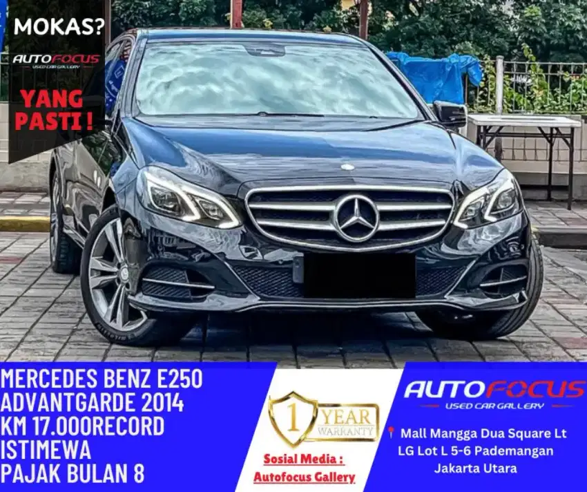 Mercedes Benz E250 2.0 Avantgarde AT Facelift