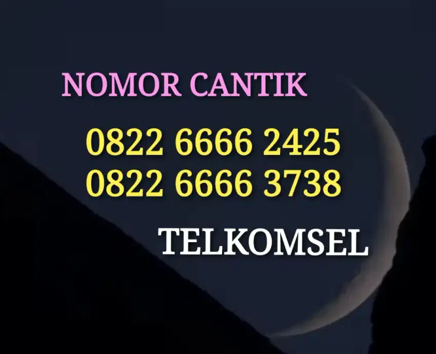 Nomor cantik rapi 6666