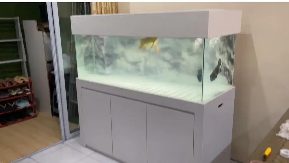 Aquarium 10mm tempered 150x60x50 komplit