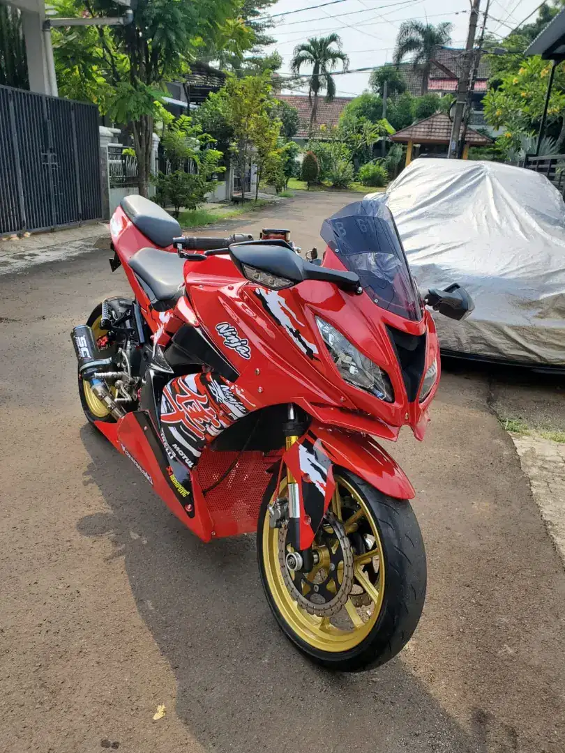 Ninja 250 2008 Swap R6 600cc