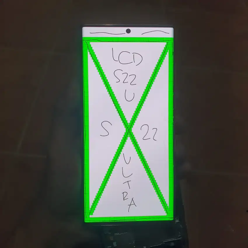 LCD SAMSUNG S22 ULTRA ORIGINAL FULLSET FRAME