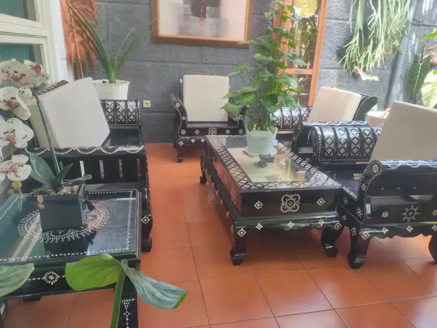 Kursi sofa cakli khas lombok