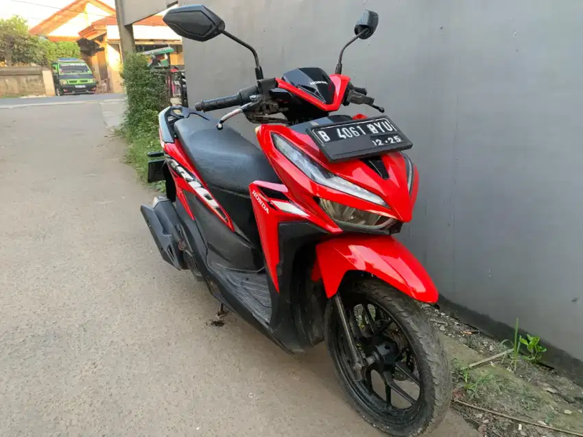 Honda Vario 125 tahun 2020 surat lengkap pajak telat plat DKI