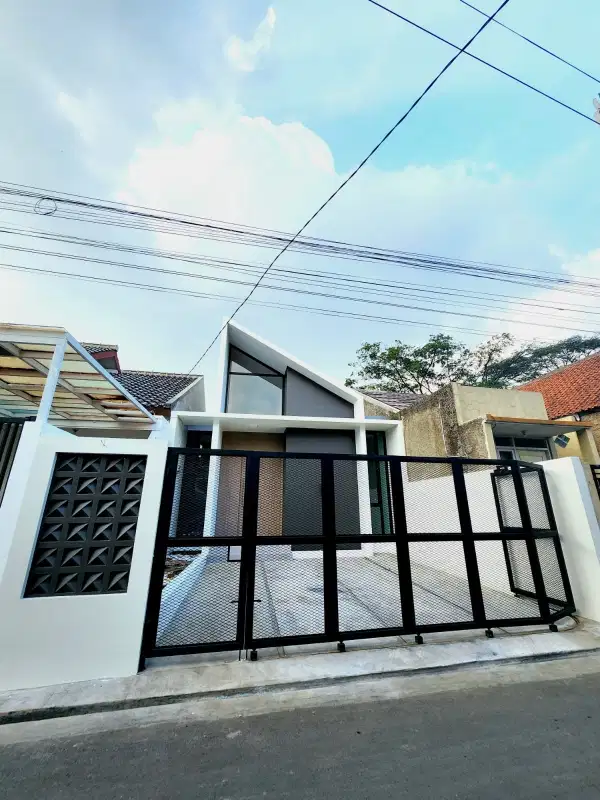 Rumah baru minimalis modern di Cisangkan Padasuka Cimahi kota.