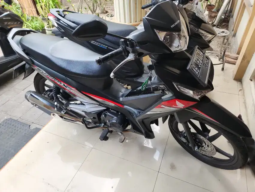 Supra 125 cw f1 2020 hitam doff Gbm