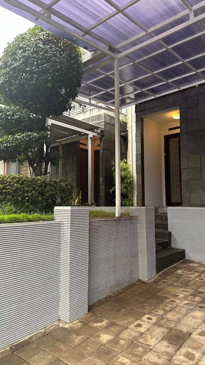 rumah asri cantik minimalis pondok hijau gegerkalong bandung