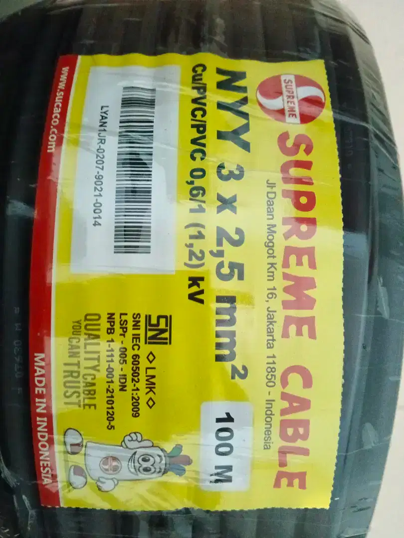 KABEL SUPREME CABLE NYY 3X2,5 MM2