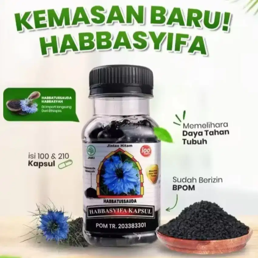 Habbasyifa 210 kapsul