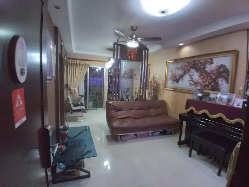 Dijual 3 BR Furnish siap Huni lantai sedang di APT Medit 2