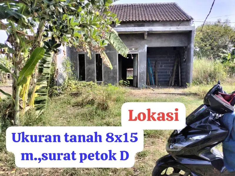 rumah murah bonus tanah lokasi Balongpanggang Gresik