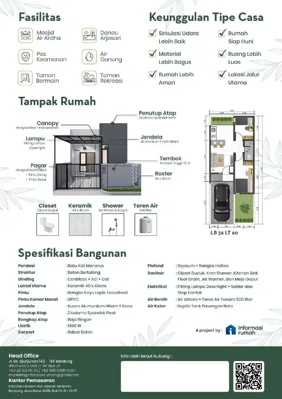 Rumah murah di bandung selatan