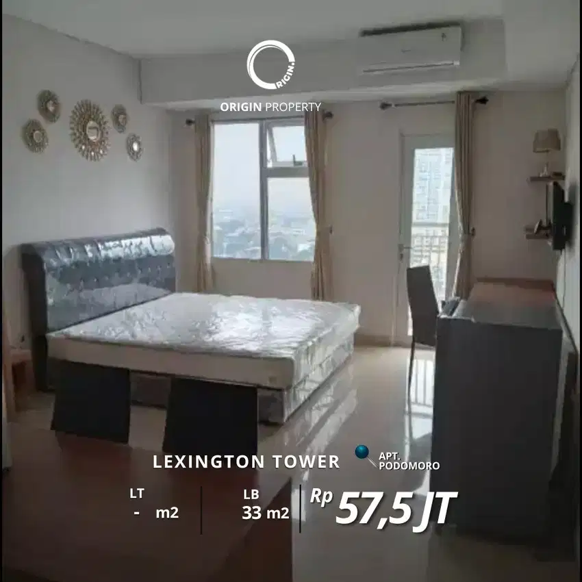 Disewa Apartemen Podomoro Lexington Tower Lantai 8 Jalan Putri Hijau