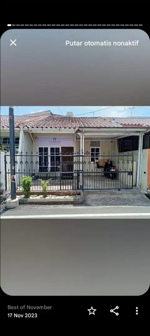 Di sewakan Rumah Area Panakukkang