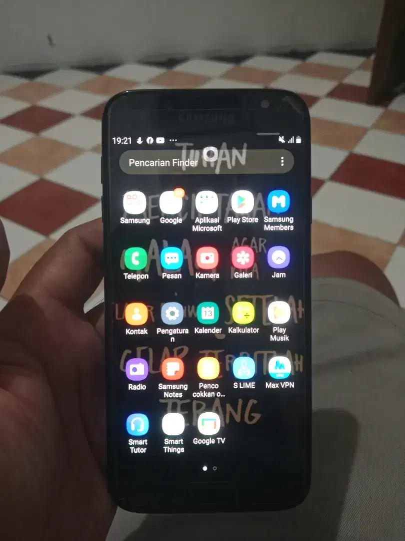 Samsung J7pro hitam