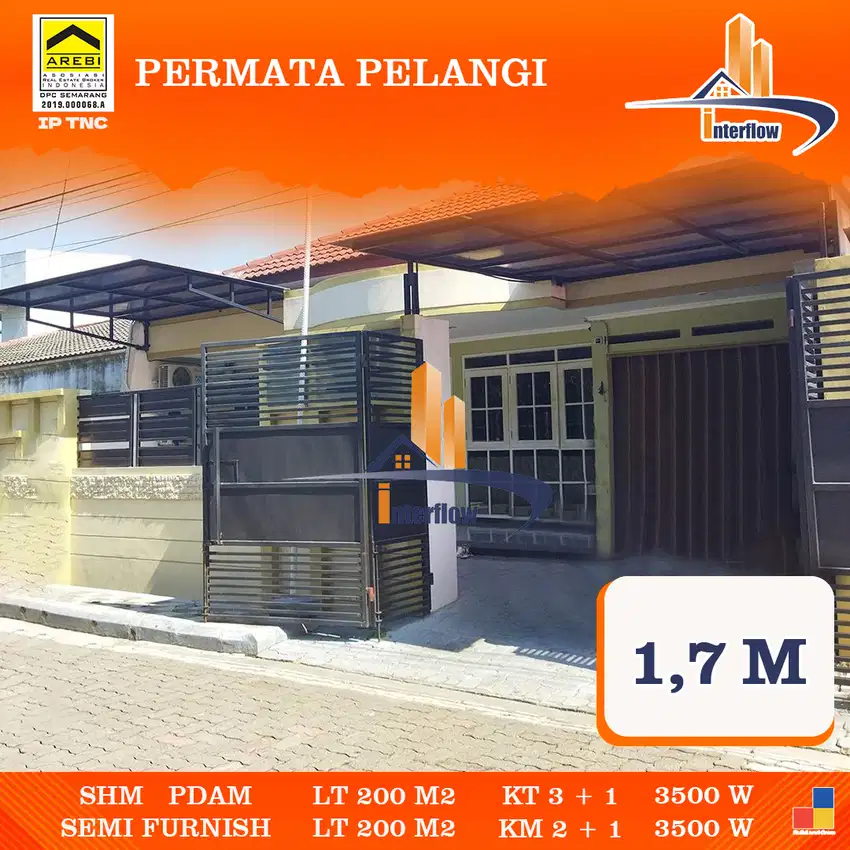 DIJUAL RUMAH MURAH MINIMALIS BAGUS DAERAH PERTAMA PELANGI SEMARANG