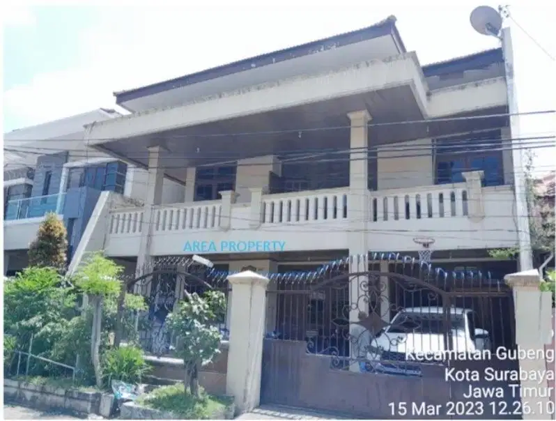 JUAL RUMAH DARMAHUSADA INDAH BARAT SURABAYA TIMUR (Tjin2Area)