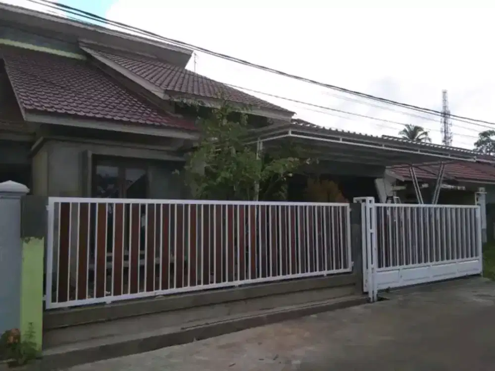 Pager grc serat kayu minimalis