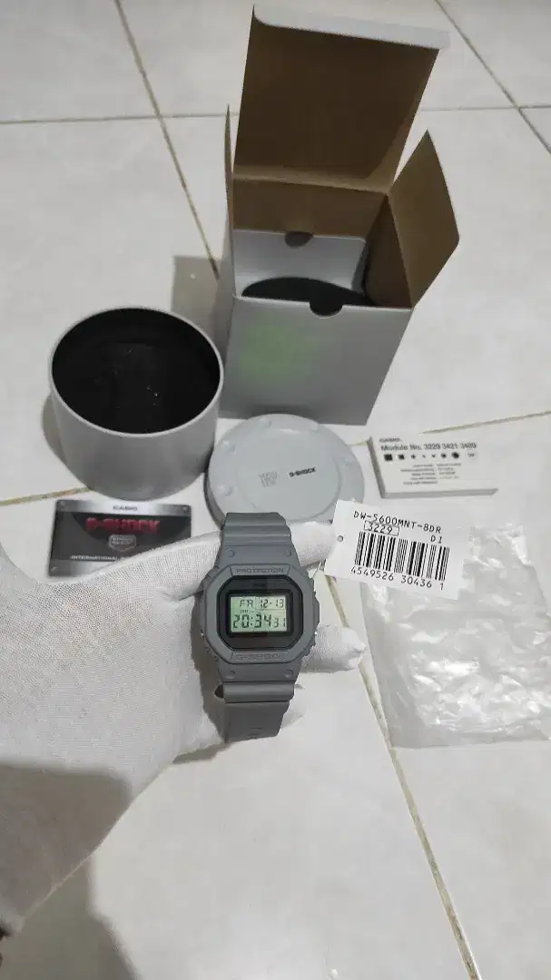 CASIO G-SHOCK DW-5600MNT-8DR ORIGINAL JAM TANGAN GSHOCK