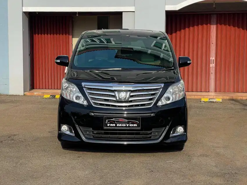 Toyota Alphard G ATPM 2012 AT 2.4, Km 116Ribu, Pajak Panjang