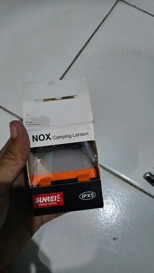 Lampu tenda sunrei nox 94 lumens