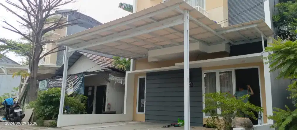 Kanopi atap dan baja ringan