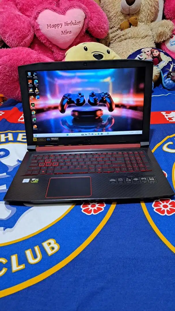 Laptop Gaming Acer Nitri 5 core i7 gen 8