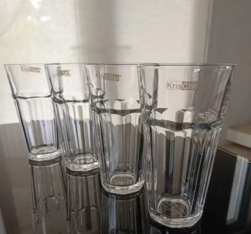 KrisChef Stackable Glass 380ml