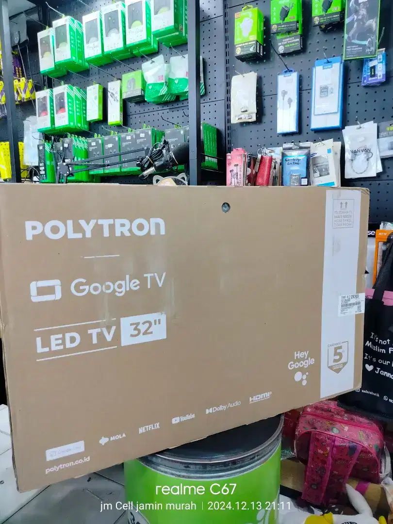 Tv Polytron 32 inch google tv pld32rg