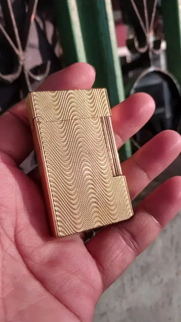 Lighter st dupont Gold plate Vintage