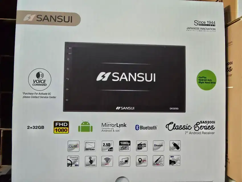 Android 7inc Sansui New Ram 2/32 Voice Command