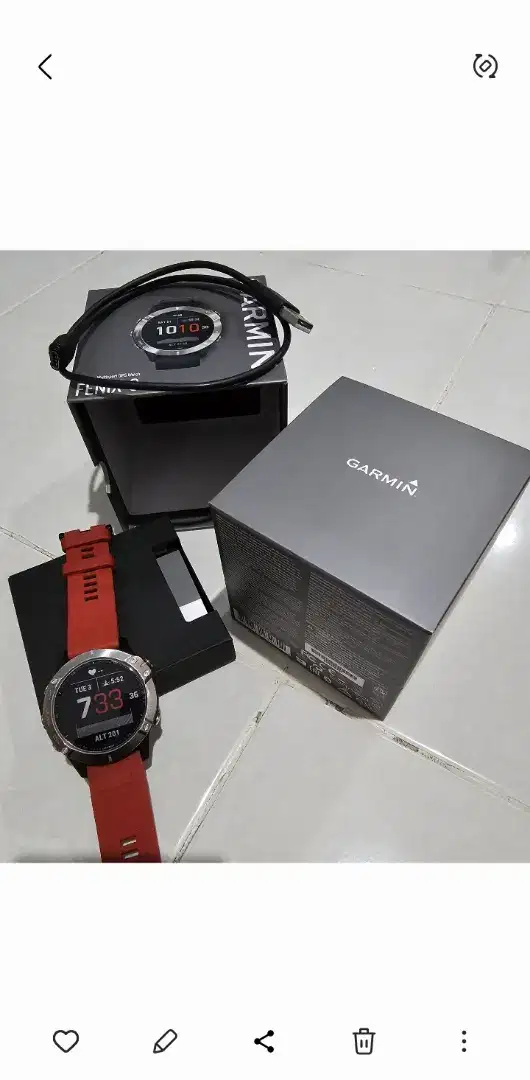 Jam tangan garmin fenix 6 original