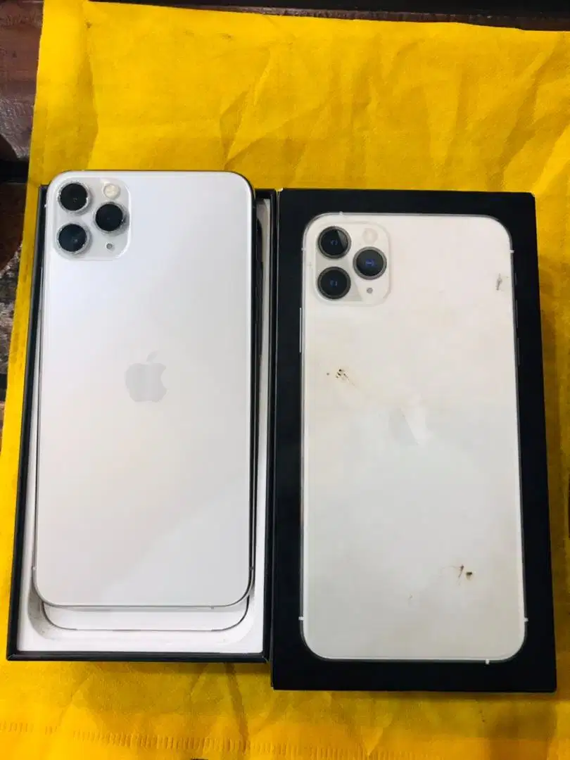 Iphone 11 promax silver 64GB RESMI IBOX