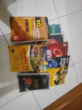 Jual delapan buku bekas