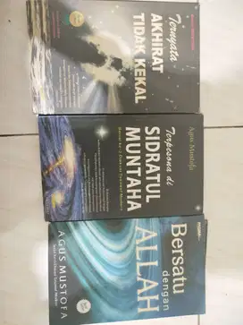 Jual 3 buku bekas