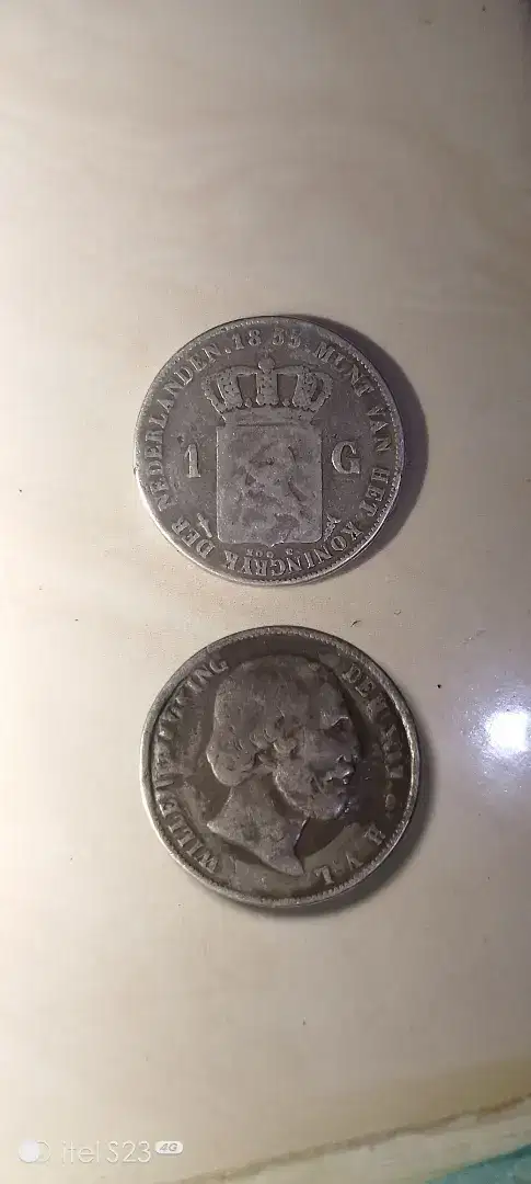 Uang kuno, Coin 1 Guldan - Willem III