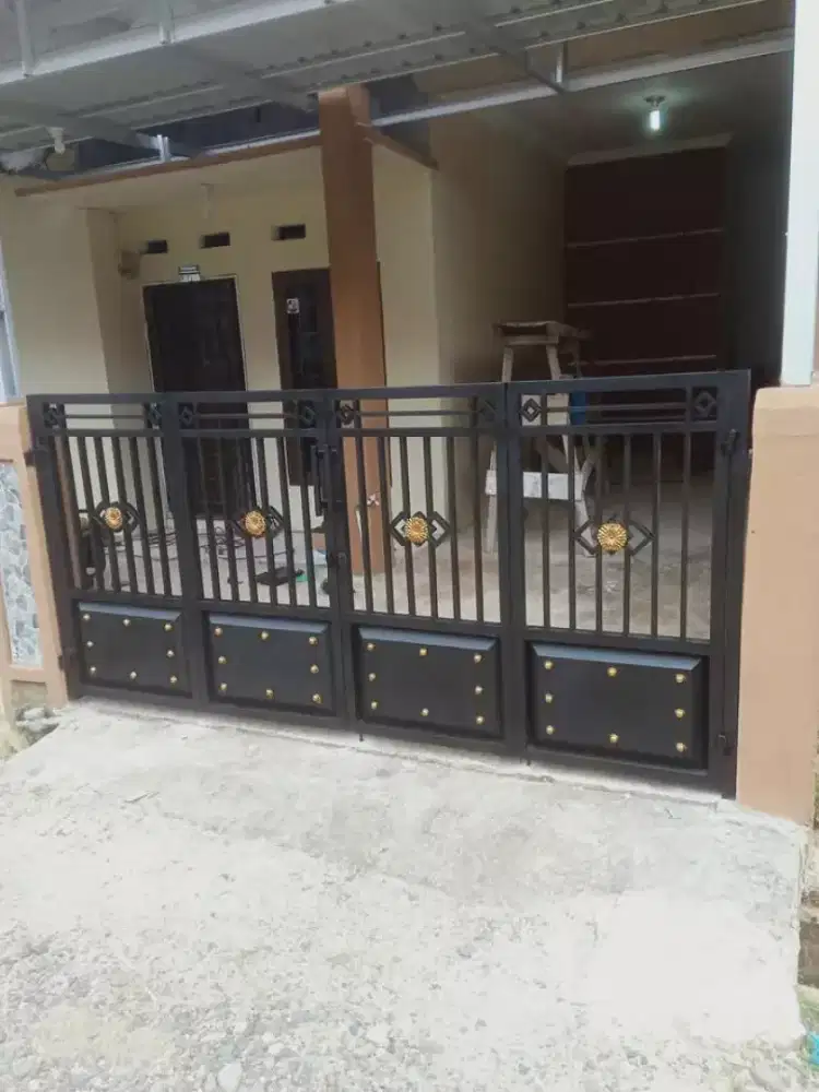 pintu pagar tralis minimalis