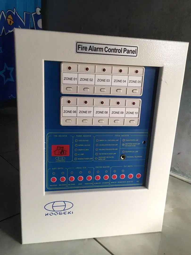 Fine alarm control panel