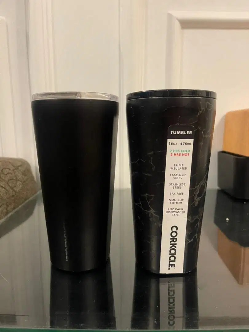 Tumbler Corckcircle 2pcs