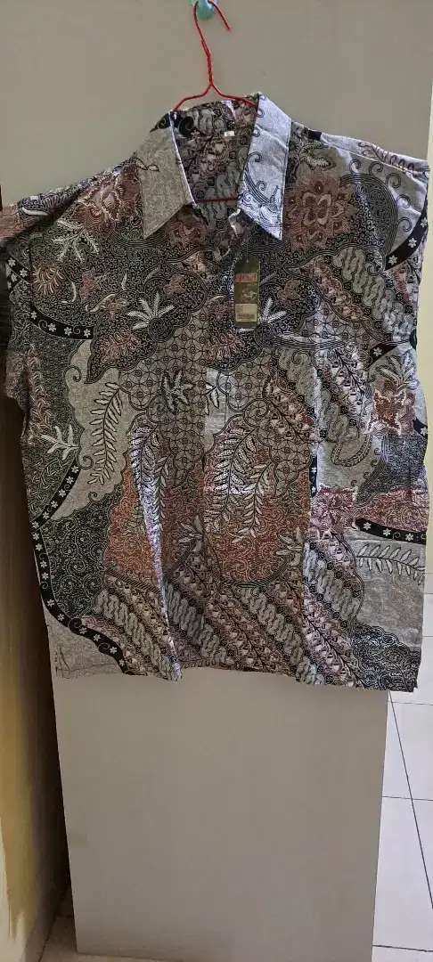 Baju batik jumbo ukuran 5L