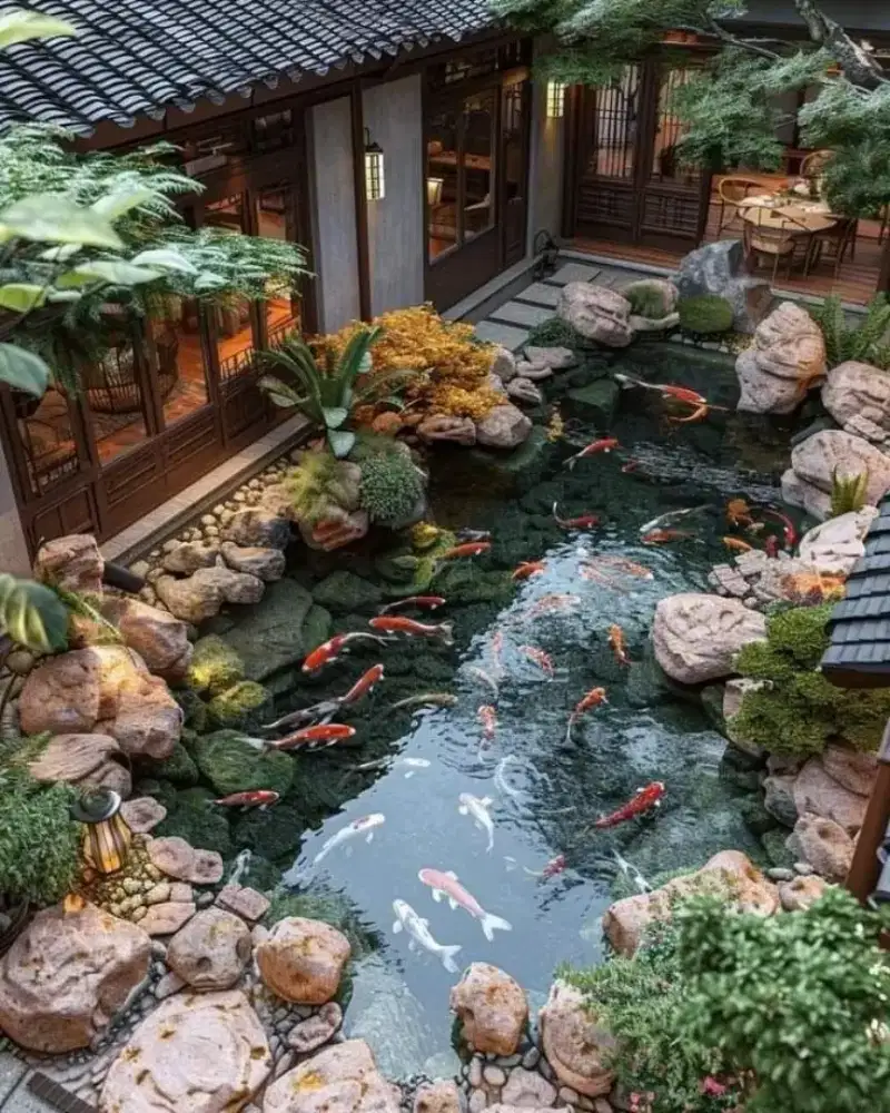 Jasa pembuatan kolam relif kolam ikan koi dll #12