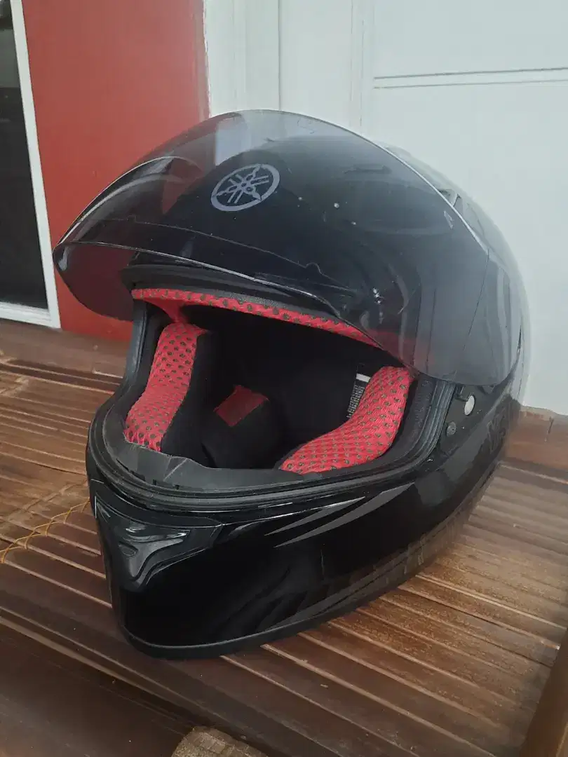 Helm Full Face Yamaha + Spoiler