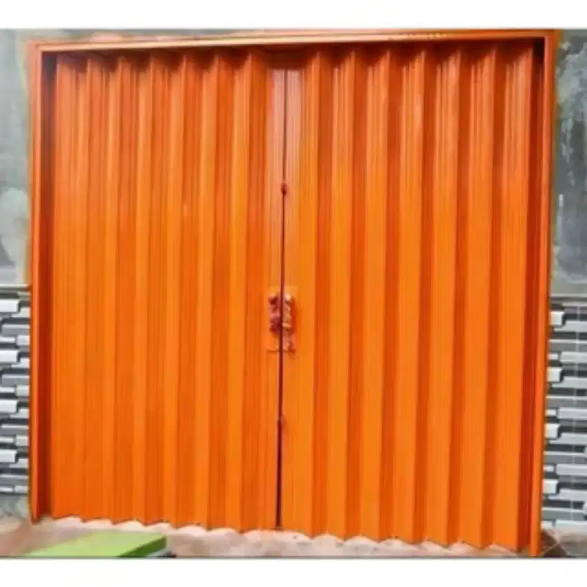 Jual dan pasang pintu folding gate murah