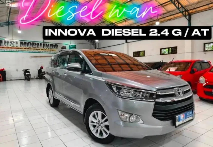 Toyota Kijang INNOVA G 2.4 DIESEL AT 2018