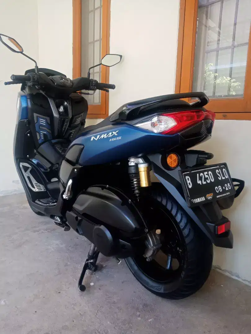 NEW NMAX ABS KEYLESS BLUE MATTE PAJAK PANJANG FULL ORI JAMINAN!