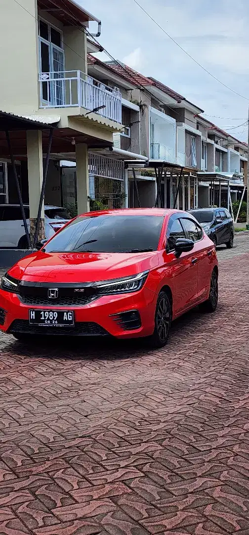 HONDA CITY HATCHBACK 2021 MERAH type RS Matic