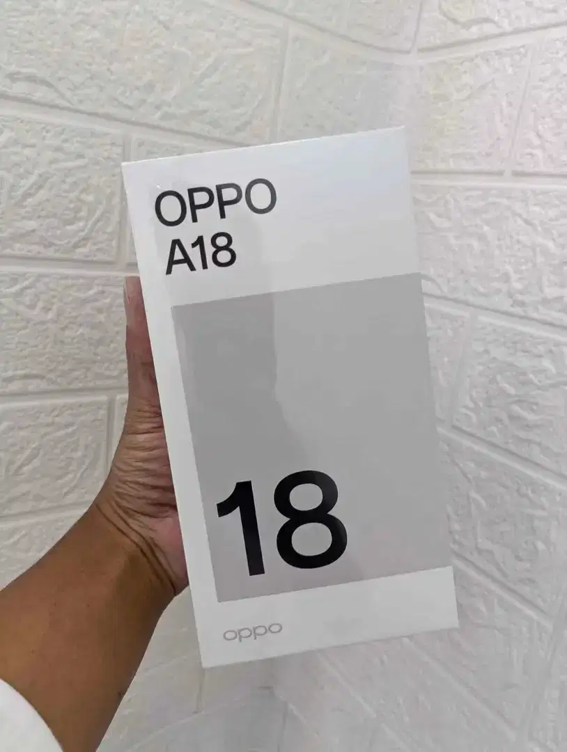 OPPO A18 RAM 4/128 BNIB SEGEL BOX GARANSI 1 TAHUN OPPO