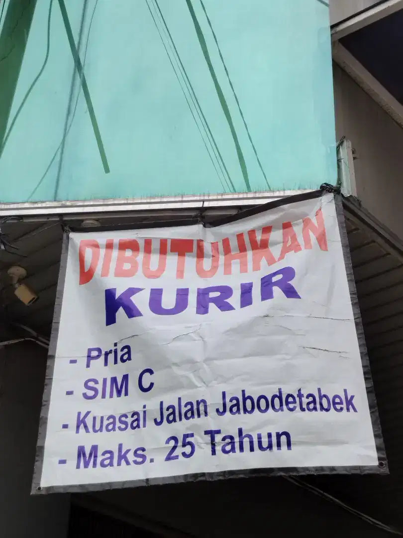 Lowongan untuk kurir