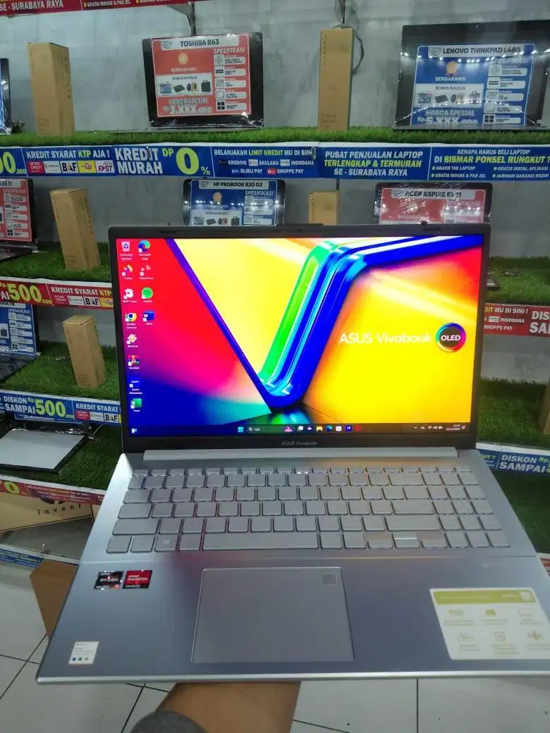 PROMO LAPTOP ASUS VIVOBOOK GO 15 COCOK BUAT KULIAH DAN DESAIN BISA TT