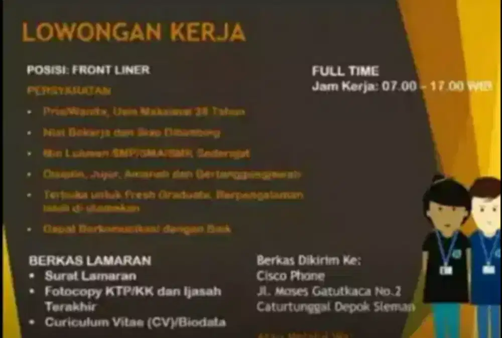 FRONT LINER FULL TIME