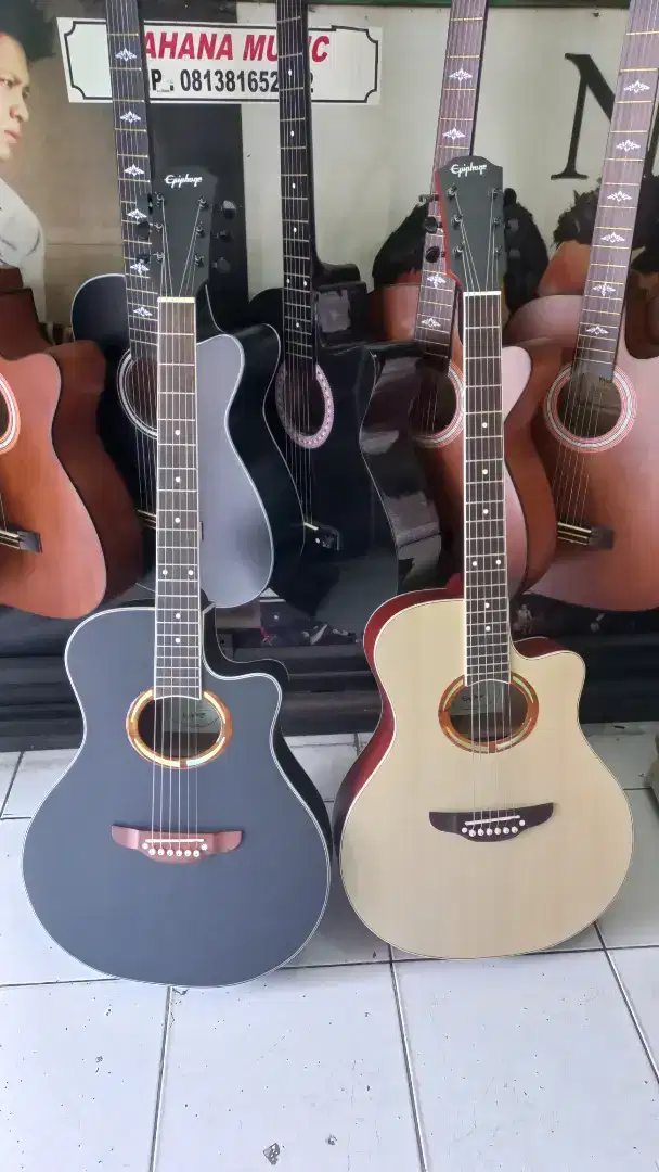 Gitar Epiphone tipe apx premium